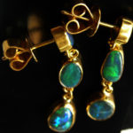 opal earrings, earings,jewellery