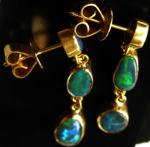 opal earrings, earings,jewellery