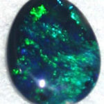 bright opals,Lightning ridge green colour opal gemstone