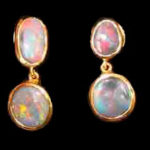 australian opal earrings,opal earrings ,opal jeweler