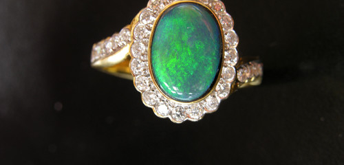 Australian Opal Jewelry Australian Opal Rings.