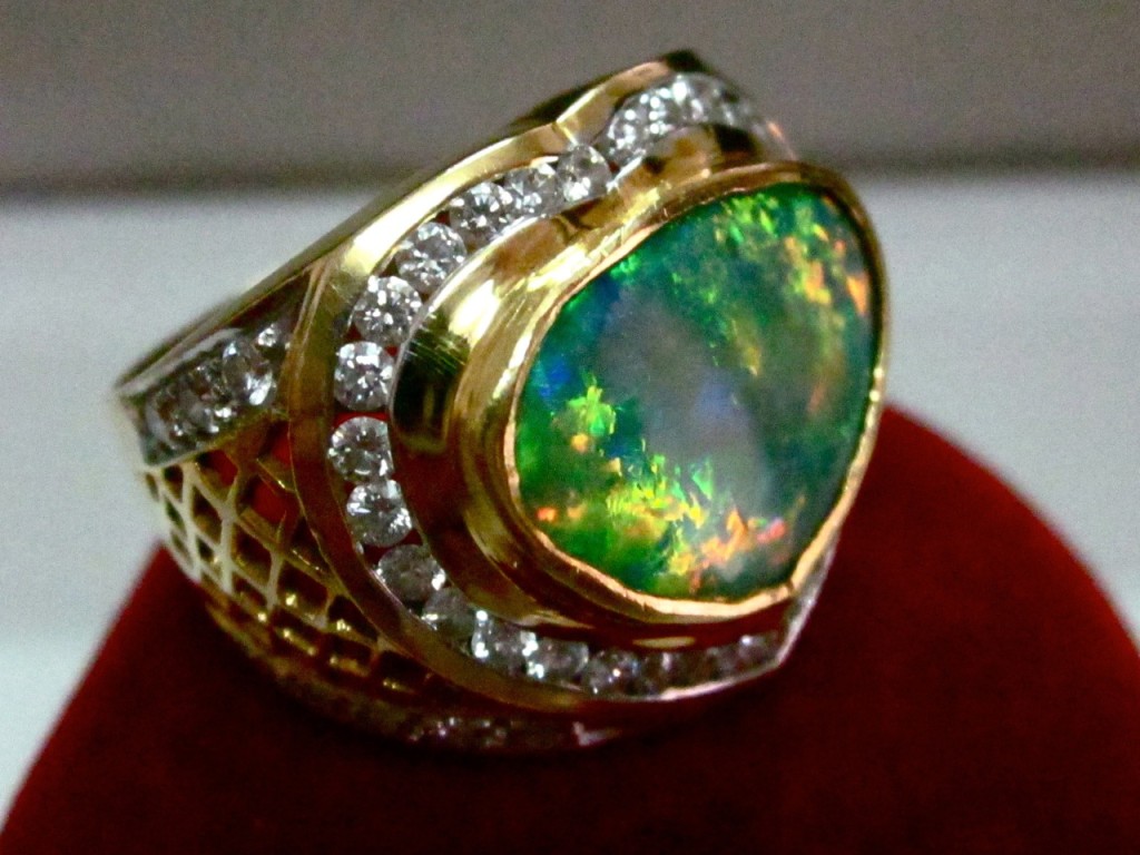 australian opal ring handmade,opal ring, opal diamonds rings,jewelry ring,mans opal ring,jewellery,black opal rings