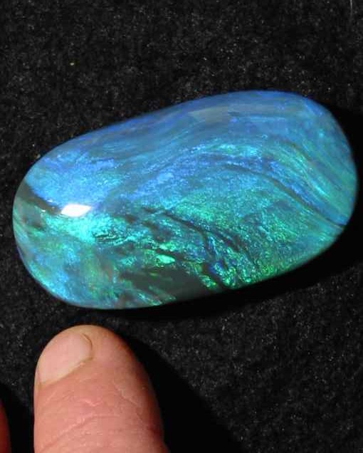 australian opal history, emblem opal,good luck stone
