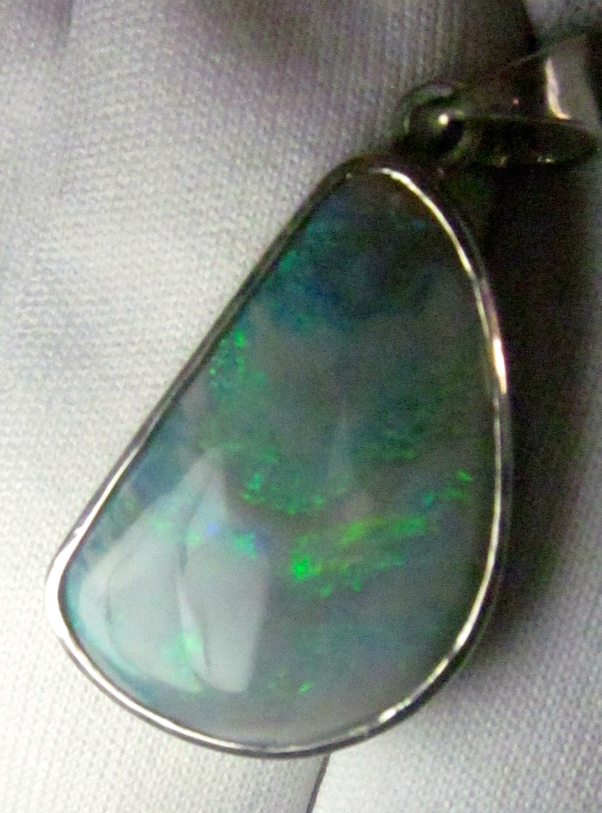 custom jewelry opal necklace