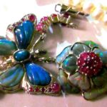SOLD On Special silver handmade opal ruby necklace only $211.