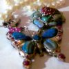 sale opal necklace, special opal necklace,handmade opal necklace, silver opal necklace