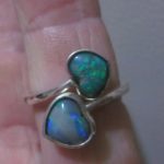 opal ring,black opal rings