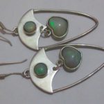 jewelry stores,opal earrings