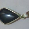 black opal pendent