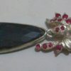 black opal pendent