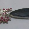 black opal pendent