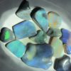 black opals, opal rough, opal rubs,opal