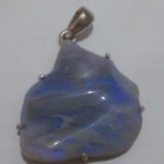 opal crystal pendant