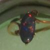 black opal rings