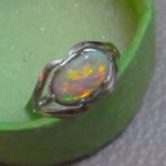 australian opal ring