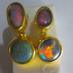 opal earings