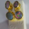 opal earings,opal earrings