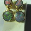 opal earings,opal earrings,black opal earings