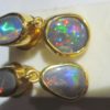 earrings opals,black opal earrings, opal earrings