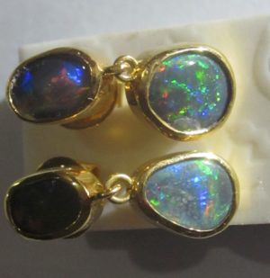 earrings opals,opal earrings