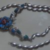 necklace handcrafted,opal necklace