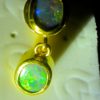 male opal earring