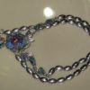 necklace handcrafted,opal necklace