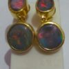 opal earings,opal earrings,black opal earings