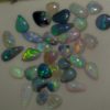 polished opals,opals parcel,black opal parcel