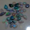 polished opals,opals parcel,black opal parcel