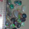 black opal gemstones