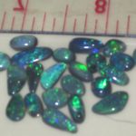 polished australian opals