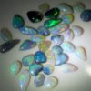 polished opals,opals parcel,black opal parcel