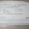 opal gemstone certificate