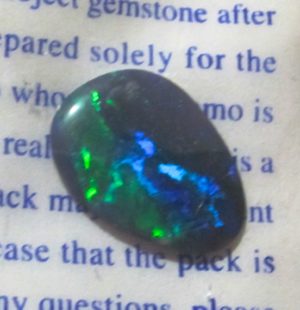 green blue opals