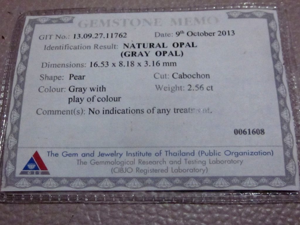 opal memo,opals