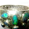 opal bracelet,black opal bracelet,bracelet, bracelet with opals