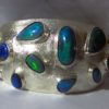 opal bracelet,black opal bracelet,bracelet, bracelet with opals