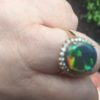 opal diamonds rings,opal rings