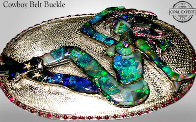 Australian Black Opal jewellery.