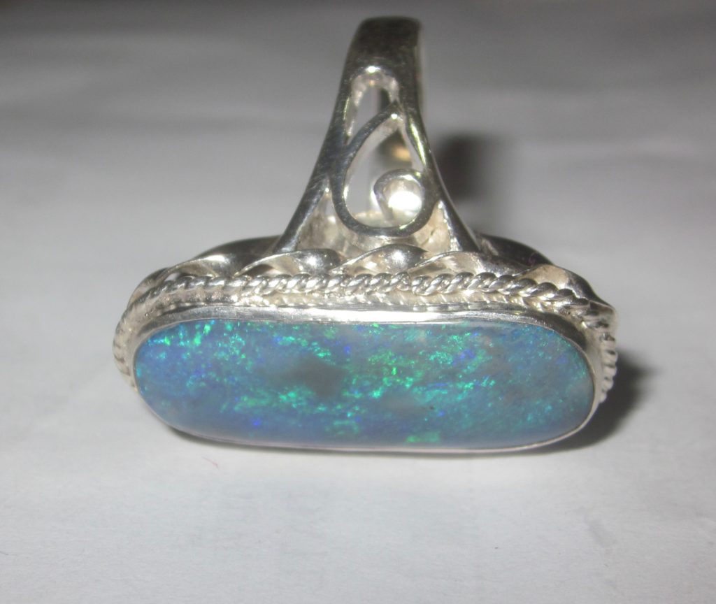 opal ring,handmade opal rings,handmade opal ring