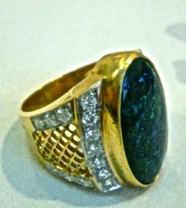 ring opal handmade,handmade opal ring,opal rings,black opal rings