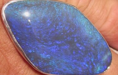 Handmade Opal Ring Beautiful Amazing Jewelry.
