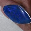 opal rings,black opal ring,handmade black opal ring