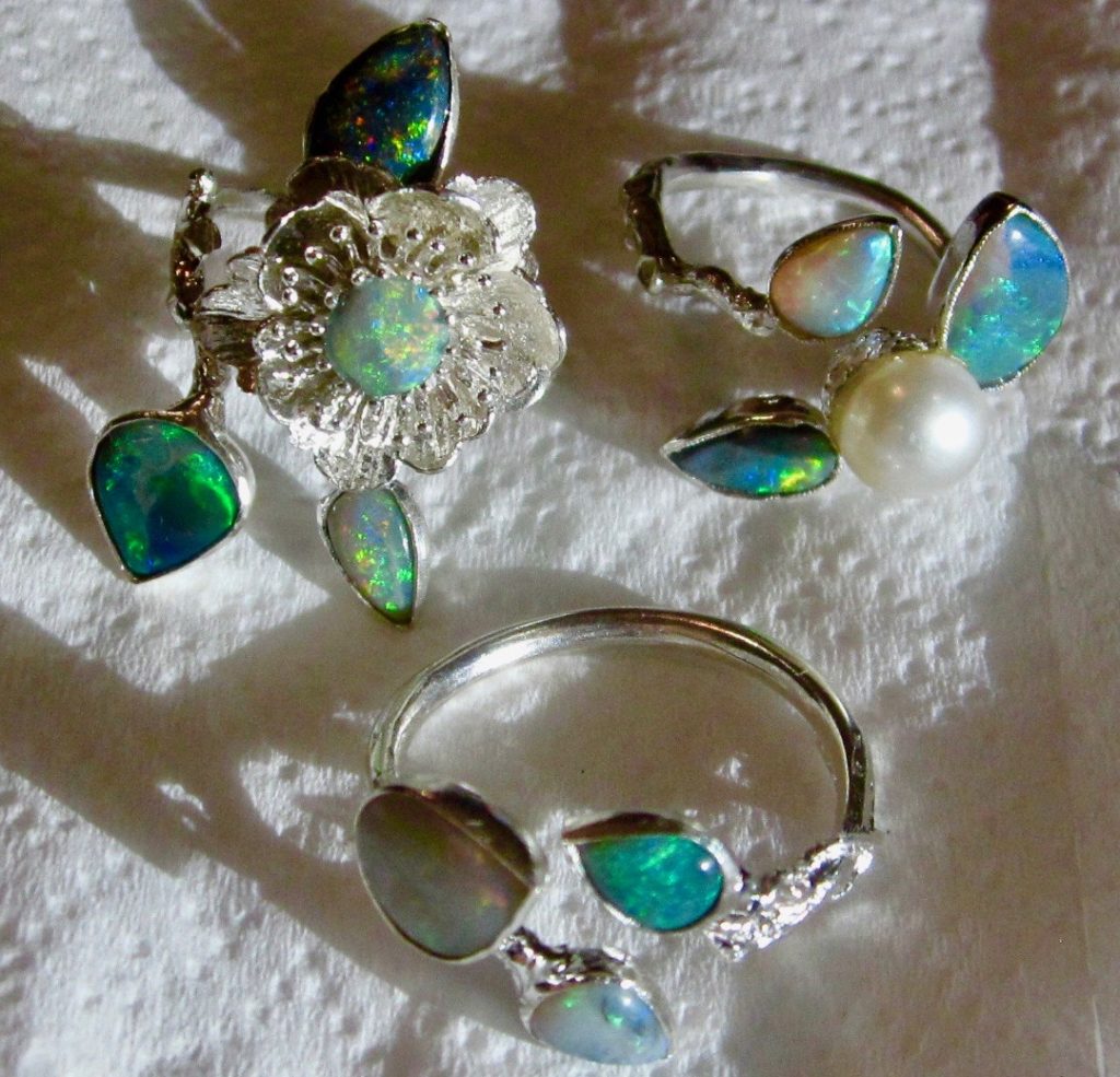 opal rings,opal jewellery