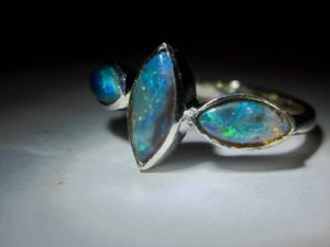 opal ring, october rings,october birthstone ring