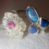 opal engagement ring, engagement opal ring