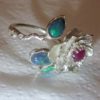 ring opal,opal ring,black opal rings