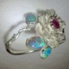 ring opal,opal ring,black opal rings