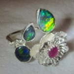 opal ring,jewellery with opal